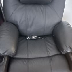 Black Recliner Massage Chair