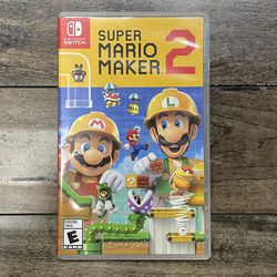 Nintendo Switch Super Mario Maker 2 Video Game 