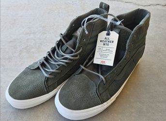 (VANS) olive green Vans SK8-Hi 46 MTE DX