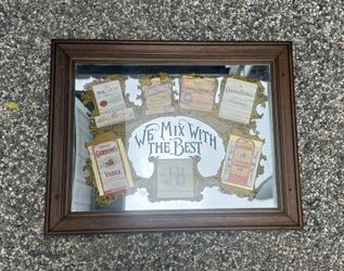 Vintage Bar Mirror