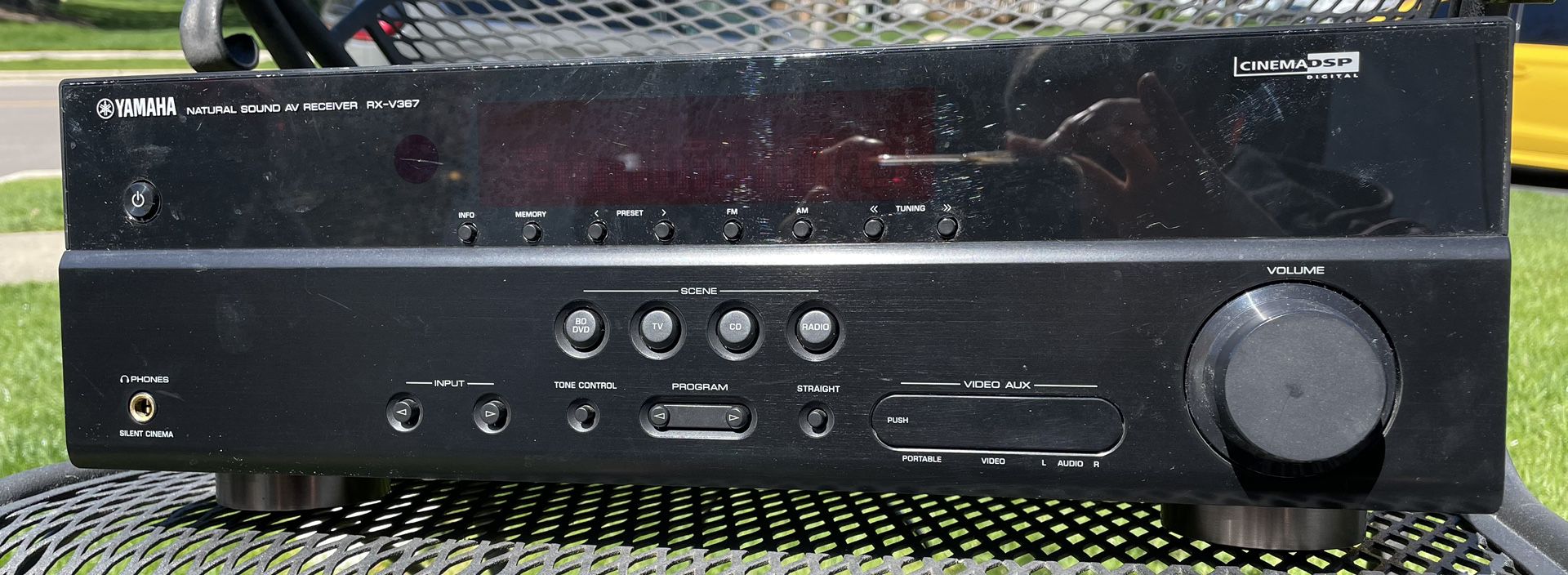 Yamaha Natural Sound AV Receiver RX-V367 + Remote