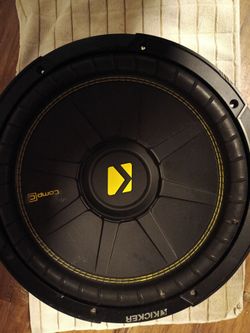 12" kicker comp single coil 4ohm