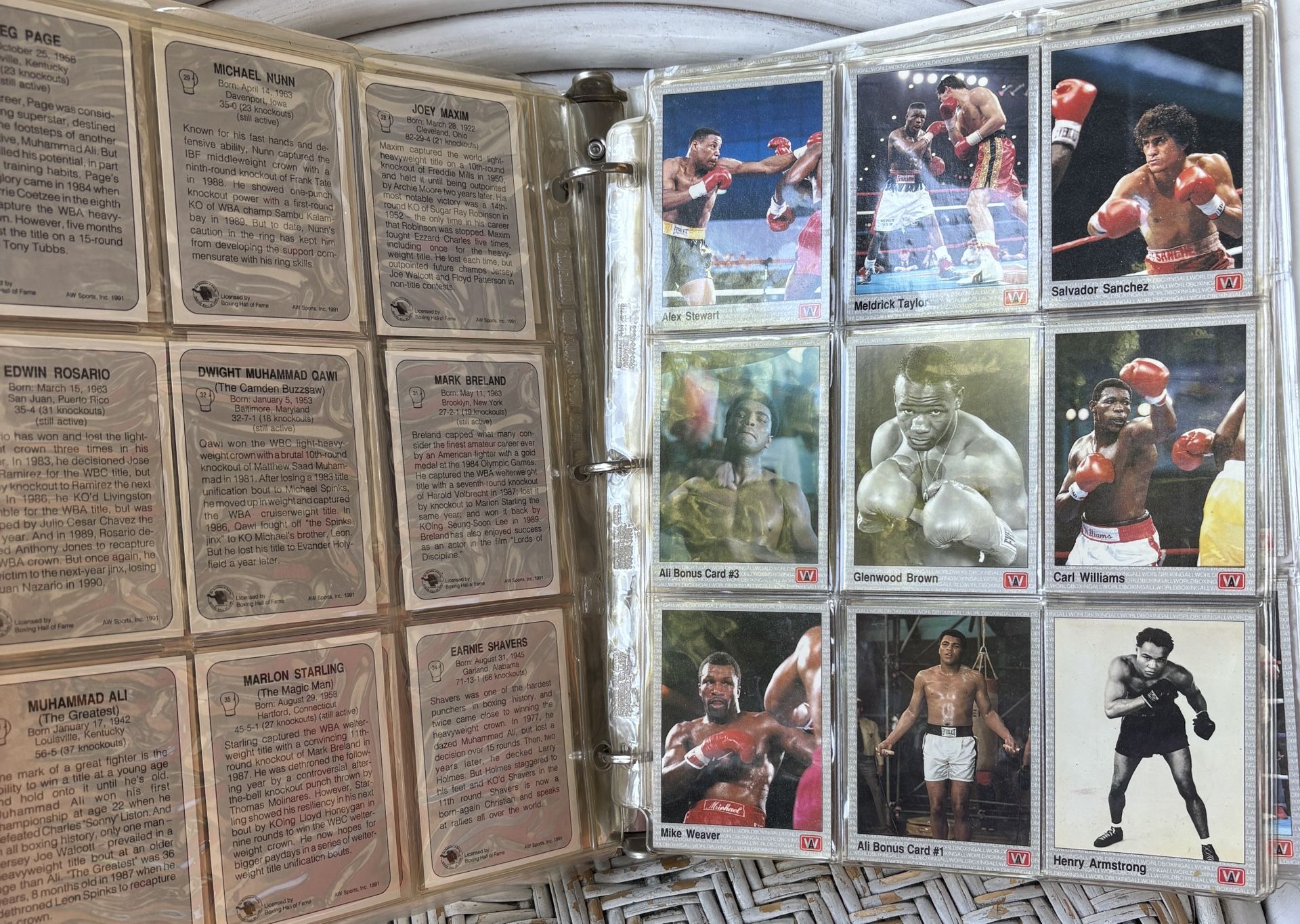 All World Boxing Cards 149 Cards