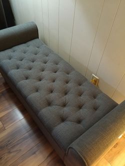 Ottoman bench with storage.