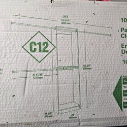 Closet Cabinet Kit, New