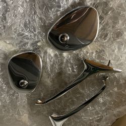 NEW old Stock Albert Mirrors VW early Oval