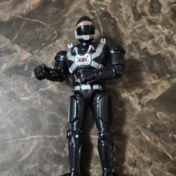 1997 Mighty Morphin Power Rangers 8” Phantom Ranger Working Arm Action Figure