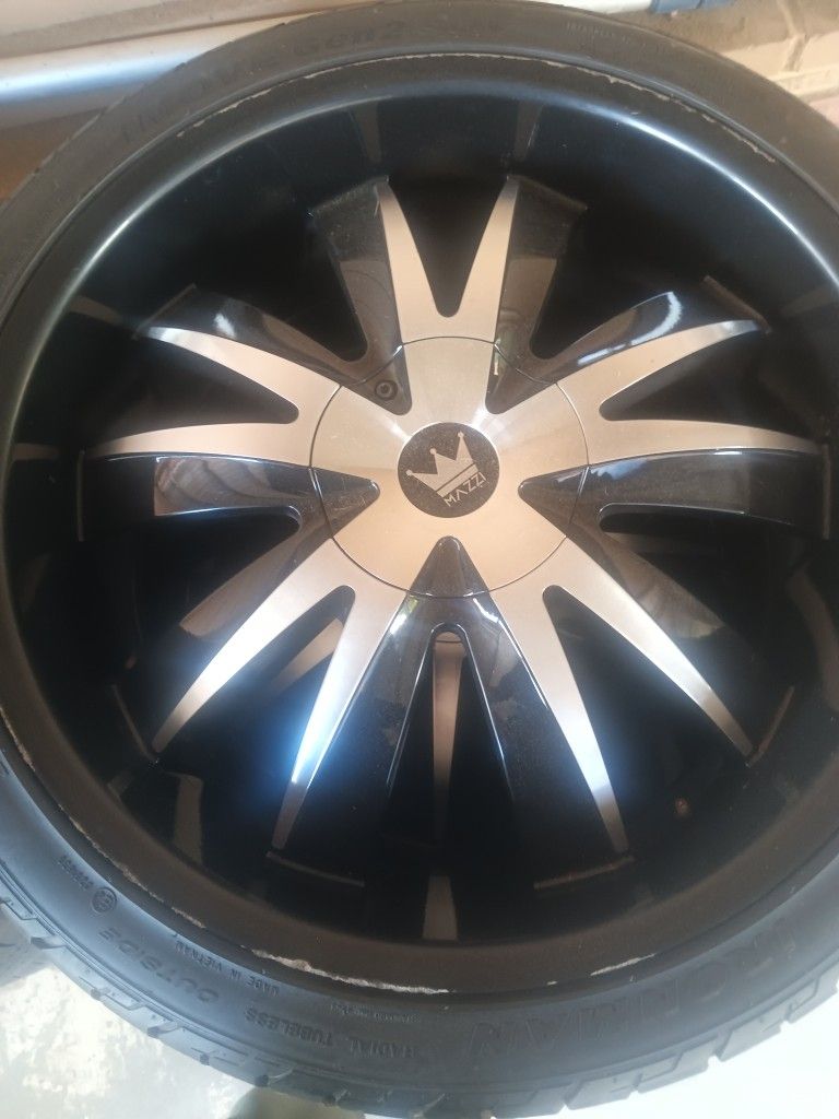 22in Rims And Tires