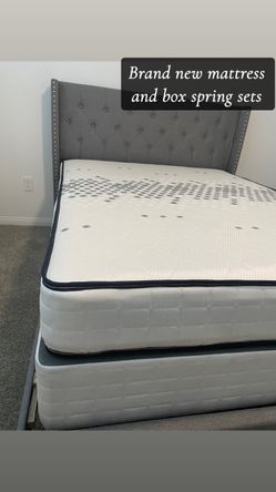 Brand New Queen Mattress And Box Spring Set $180 - Eastern/cali King $230, Full $170, Twin $150 - Same Day Delivery Available - Hablo Espanol 