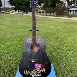 Awesome Acoustic Guitar Signed By County Music Artist Dylan Scott