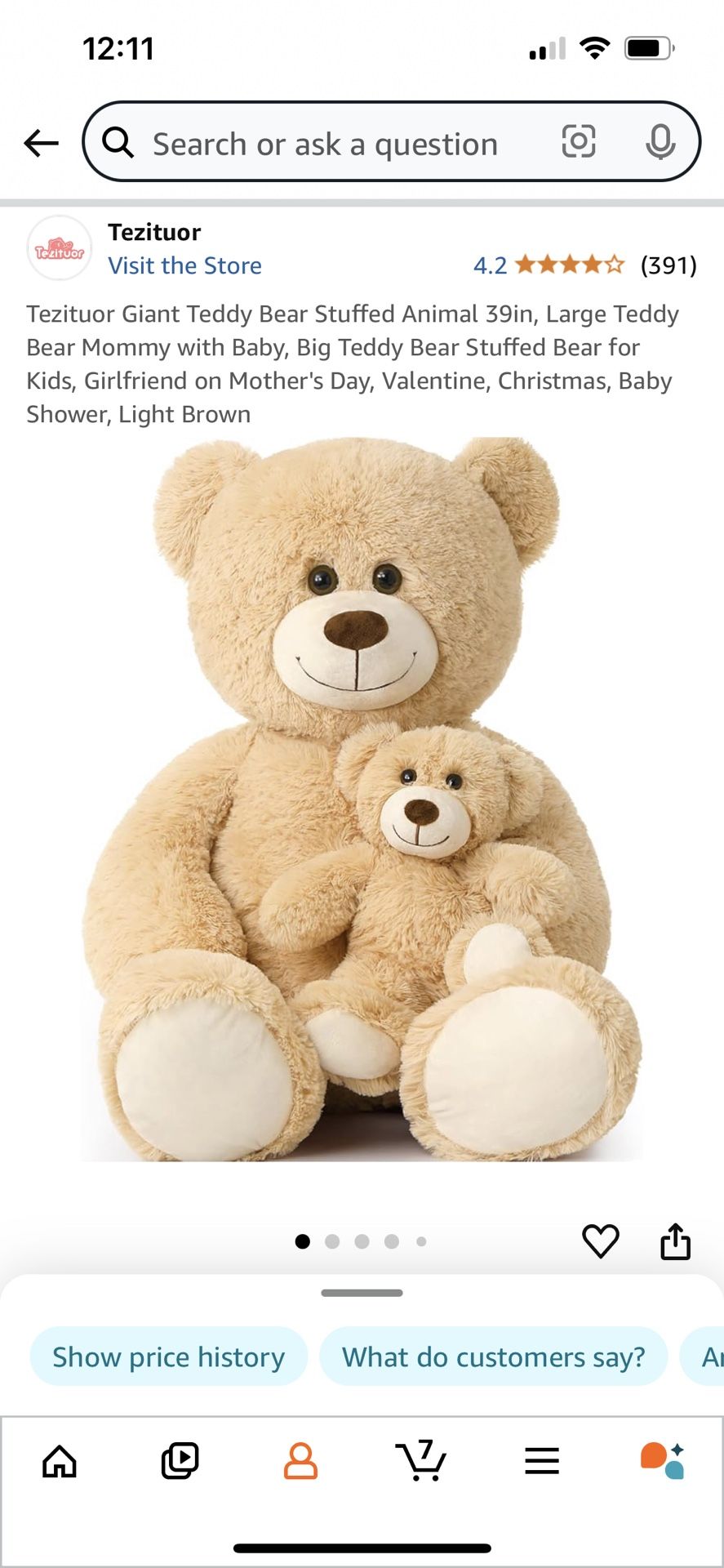 Teddy bear brand New