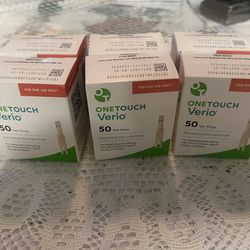 One Touch Verio test strips