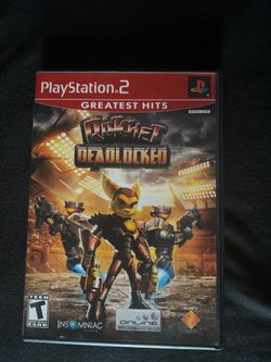 Ratchet Deadlocked PS2