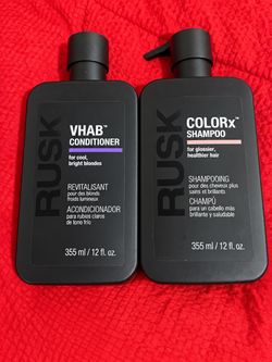 Rusk VHAB Conditioner & COLORx Shampoo Set