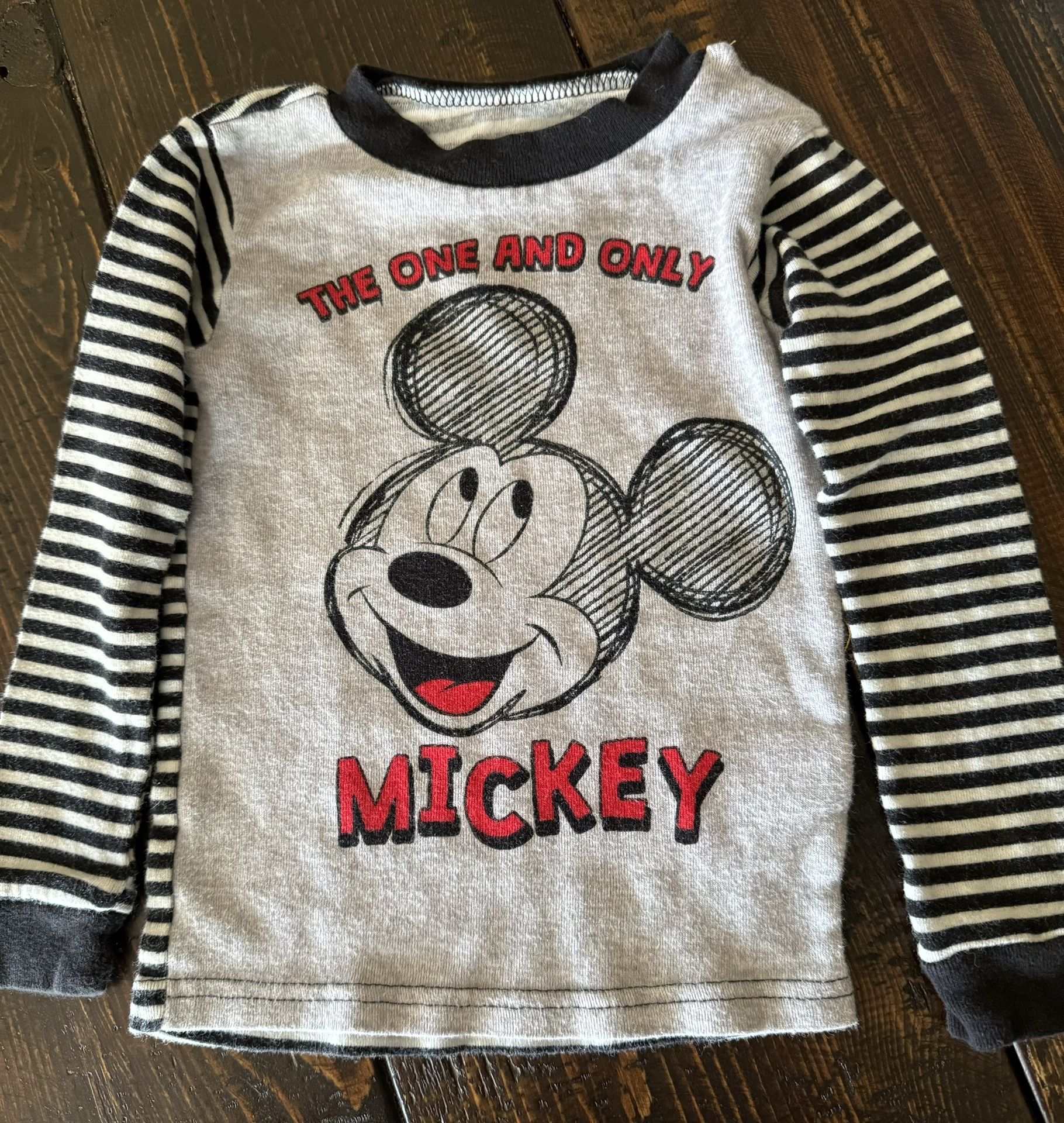 Vintage Disney Mickey Long Sleeve shirt 4T