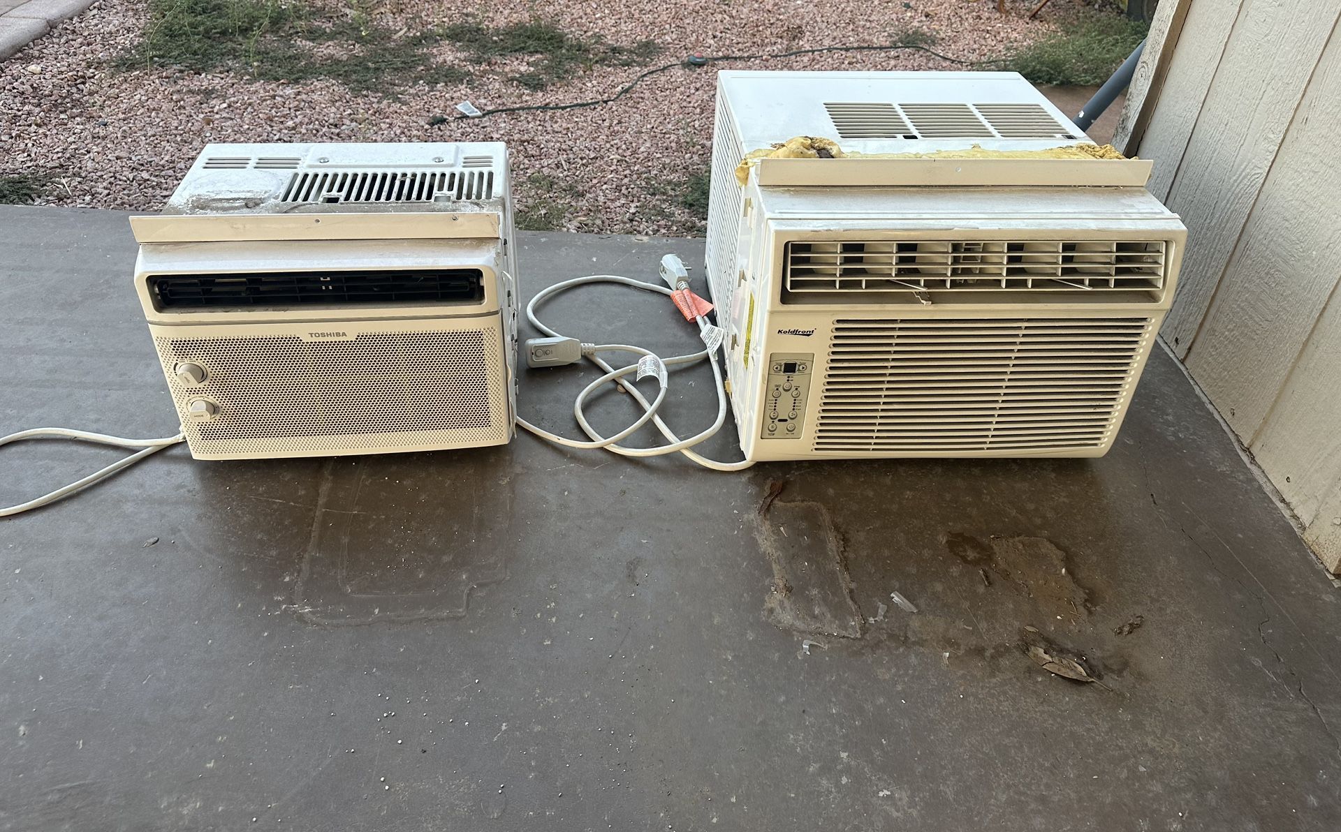 Toshiba And koldfront AC Window Units 