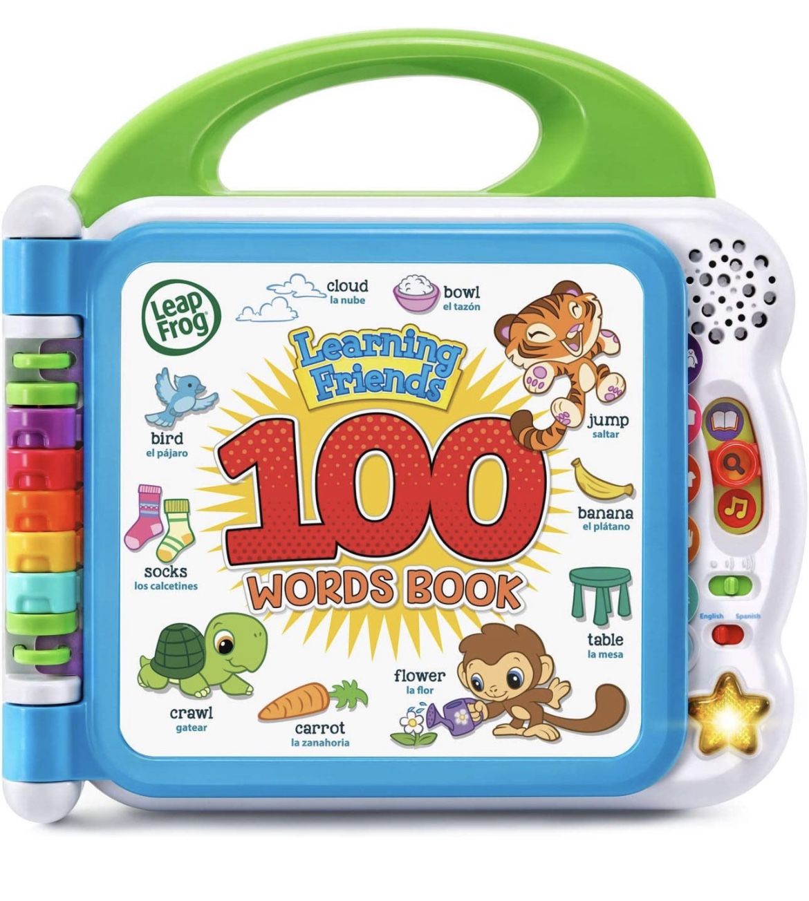 LeapFrog Learning Friends 100 Words Book (Bilingual) ¡BRAND NEW CONDITION¡