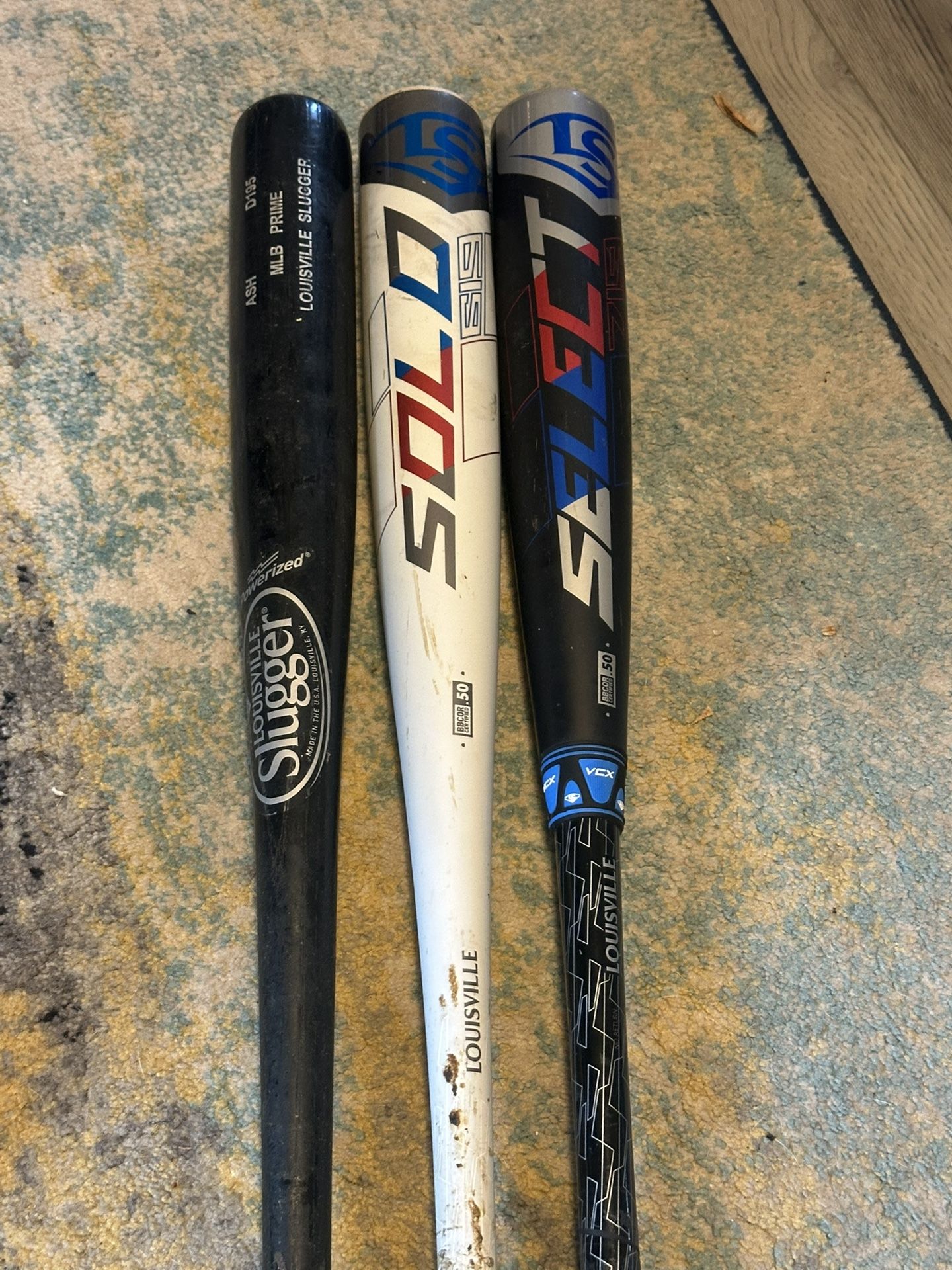 Louisville Slugger BBCOR -3 Baseball Bats