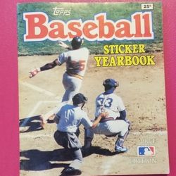 Topps 1984 Baseball Sticker Book