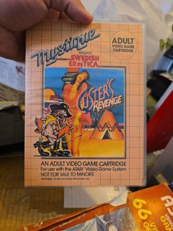 Custer's Revenge Atari 2600 Game Cartridge