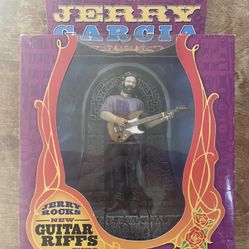 JERRY.  GARICA( Guitar Riff).   Hand. Painted.  New