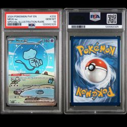 PSA 10 Bubble Mew (Paldean Fates 232)