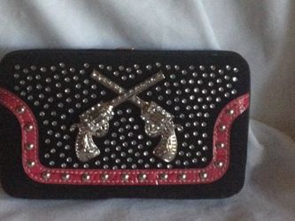 Black & Pink gun wallet