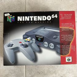 NINTENDO 64 ORIGINAL BOX🔥