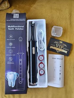 Multifunctional Rechargeable Tooth Polisher