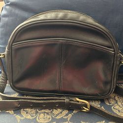 Vintage  Coach Bag   Leather long strap
