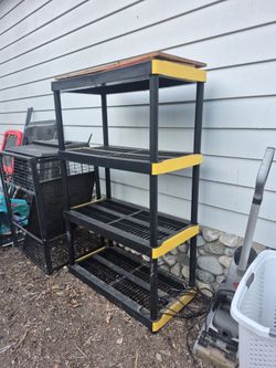 Heavy Duty 4-Tier Storage Shelf / Garage Organizer