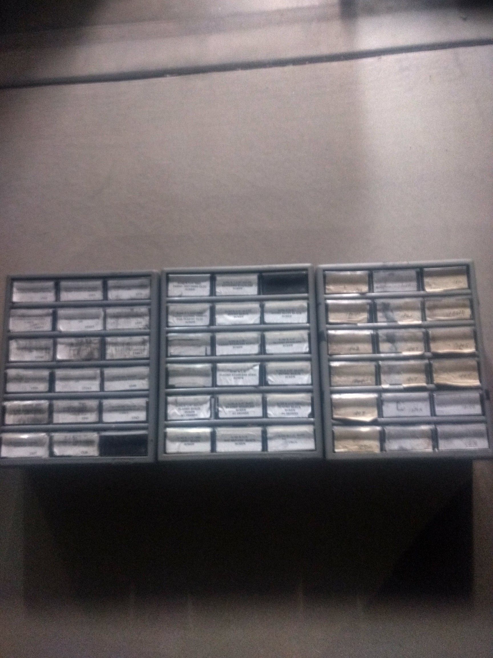 Nail & Screw Cabinets