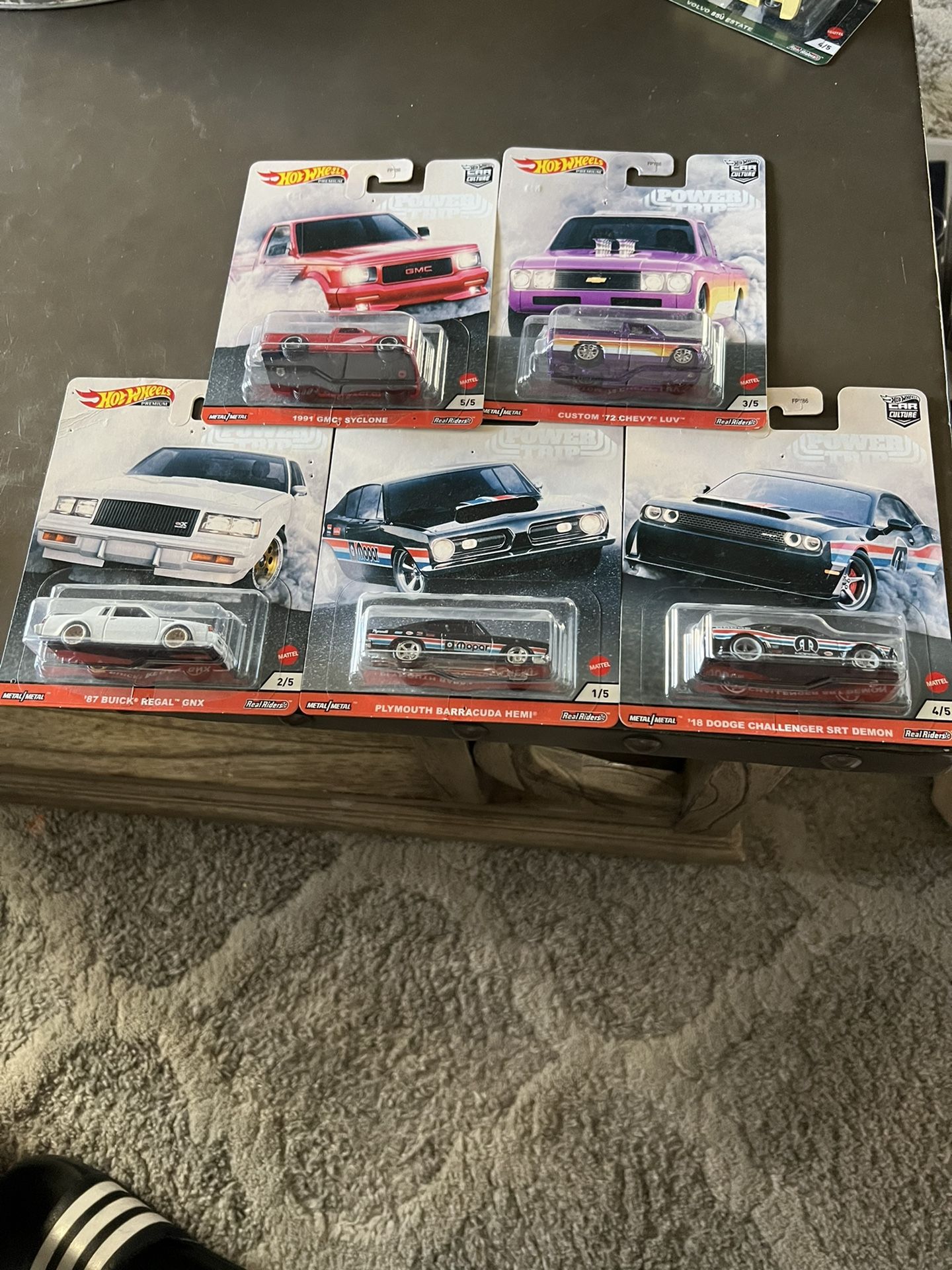 Hot Wheels Set Premium Power Trip