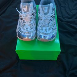 Bottega Veneta Silver White