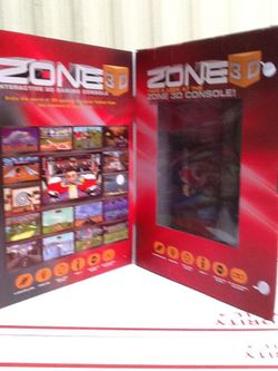 Zone 3D interactive 3D gaming high quality console