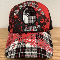 Vintage BAPE A Bathing Ape x Planet of the Apes Trucker Hat