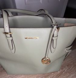 Michael Kors Saffiano Leather Tote Bag