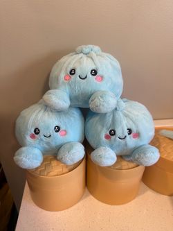 RMS Dumpling Plush Stuffed Set of 3