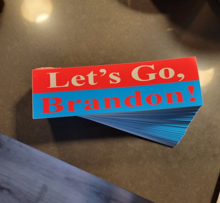 Let's Go, Brandon! Stickers