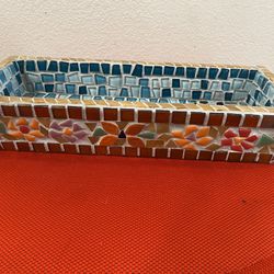 Mosaic Tile Knick Knack Tray