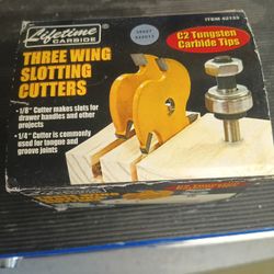 Slot Cutting Router Bit Set
