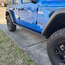 2018 - 2025 Jeep Wrangler Running Boards 