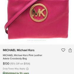 Perfect Condition, Never Been Used, MK Cross Boddy Purse