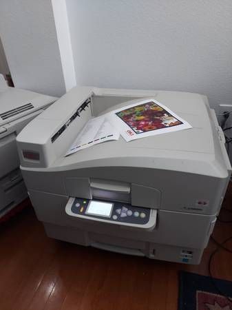 OKI C9650 Color up to12x18 Card Stock LED Fast Printer