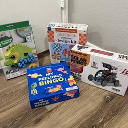 Kid’s educational toys and activity kits