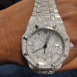 MAVERICK SIMULATED DIAMOND WATCH