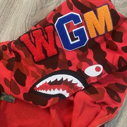First Come First Serve Bape Zipup