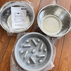 New Dog Bowls