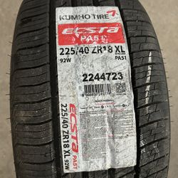 Kumho Ecsta Pa51 225/40 18 (single tire)