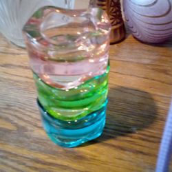 Multicolor Votives Made Of Thick Glass